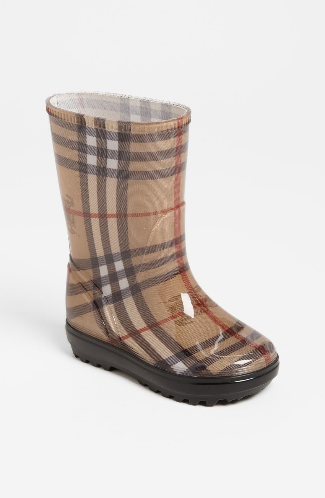 burberry toddler rain boots