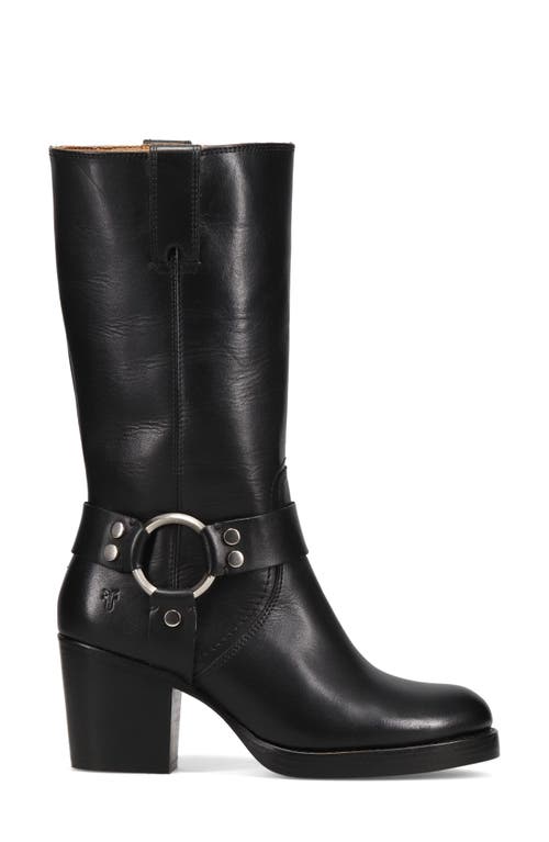 Shop Frye Jean Harness Boot In Black - Renice Leather