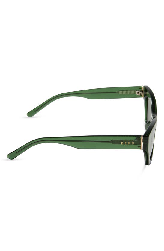 Shop Diff Katarina 51mm Cat Eye Sunglasses In Sage Crystal / G15