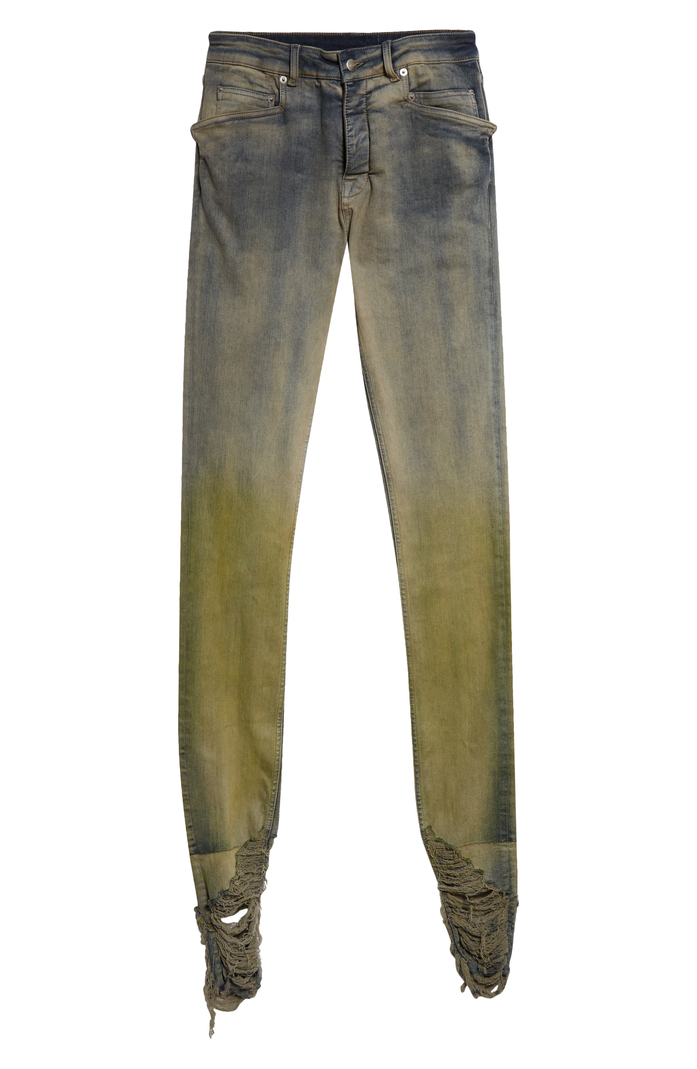 Rick Owens Tyrone Cut sprayed cotton jeans | Smart Closet