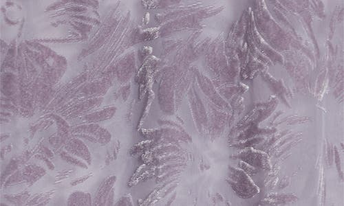 Nasty Gal Devoré Velvet Jacquard Maxi Skirt In Lilac