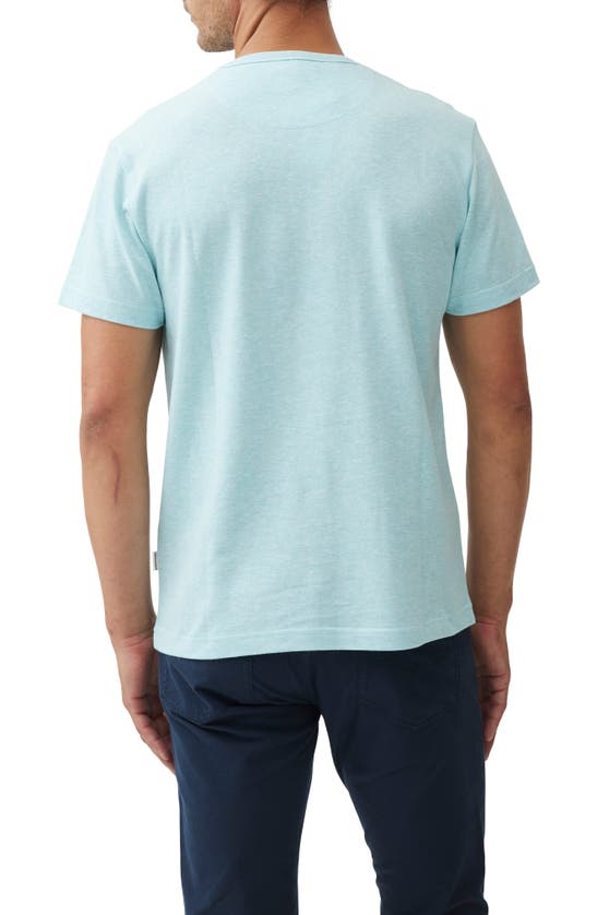 RODD & GUNN RODD & GUNN FAIRFIELD SPORTS FIT COTTON & LINEN T-SHIRT 