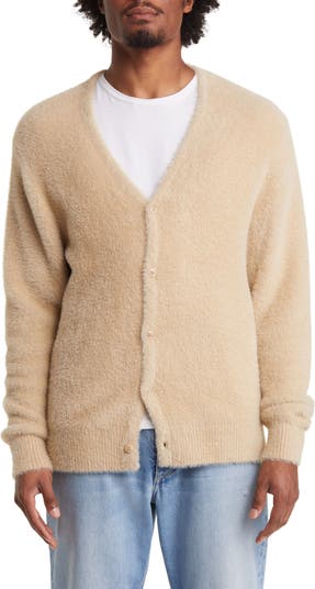 Pleasures shop fuzzy cardigan