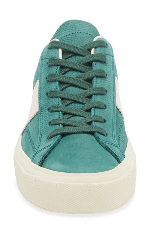 Shop Tom Ford Cambridge Low Top Sneaker In Green/cream