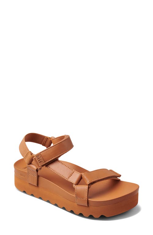 Shop Reef Cushion Rem Hi Water Sandal In Cognac