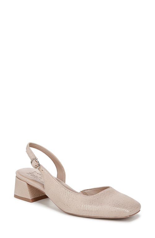 Naturalizer Jayla Half d'Orsay Slingback Pump in Sand 