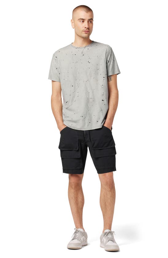 Hudson Tracker Cargo Shorts In Black