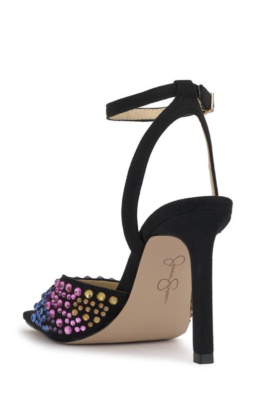 Shop Jessica Simpson Lendall Ankle Strap Sandal In Black