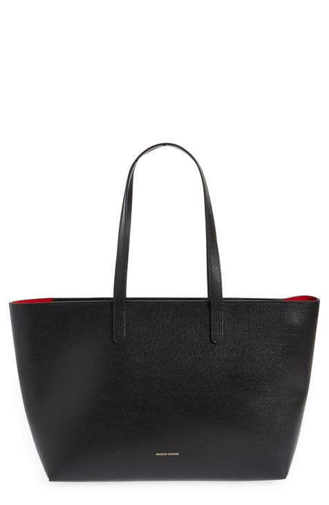 Mansur Gavriel Large Leather Tote - Neutrals Totes, Handbags - WGY43514