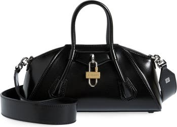 Givenchy Tan Box Leather Mini Antigona Bag - Yoogi's Closet