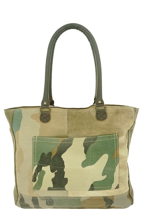 Leather Mens Womens 15 Large Shoulder Bag Army Green Tote Bag Large S –  iwalletsmen