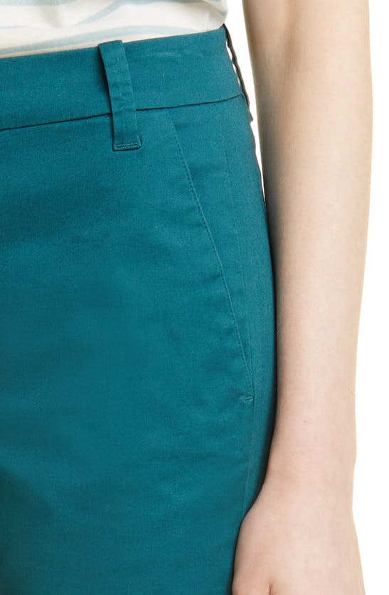 Vince Coin-pocket Cotton Bermuda Shorts In Dk Blue Waltz