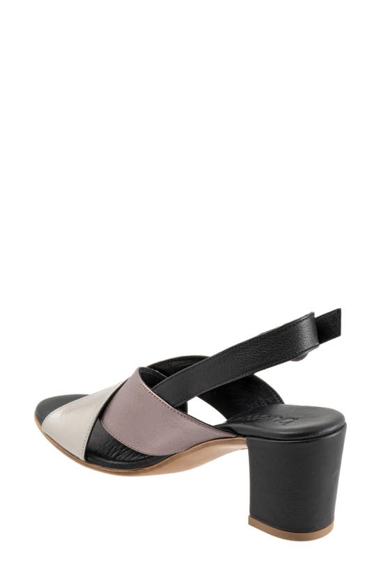 Shop Bueno Natasha Slingback Sandal In Metallic Multi