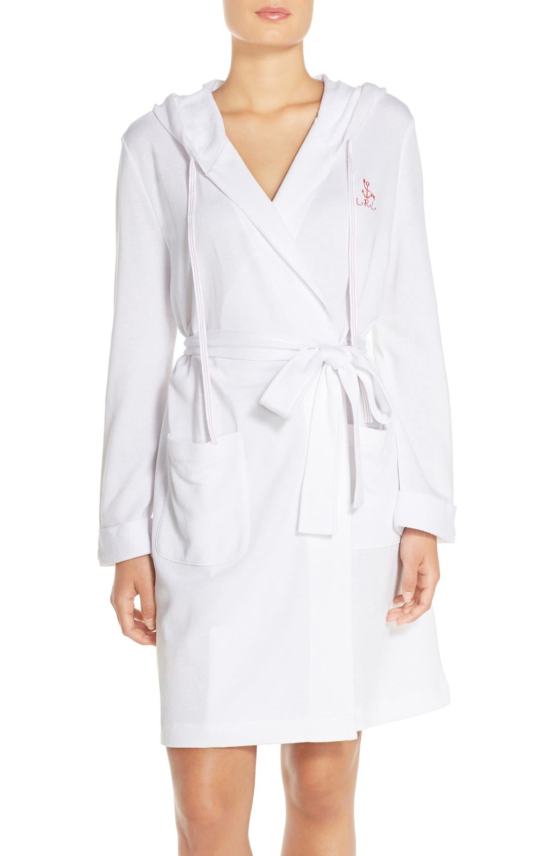 ralph lauren hooded dressing gown