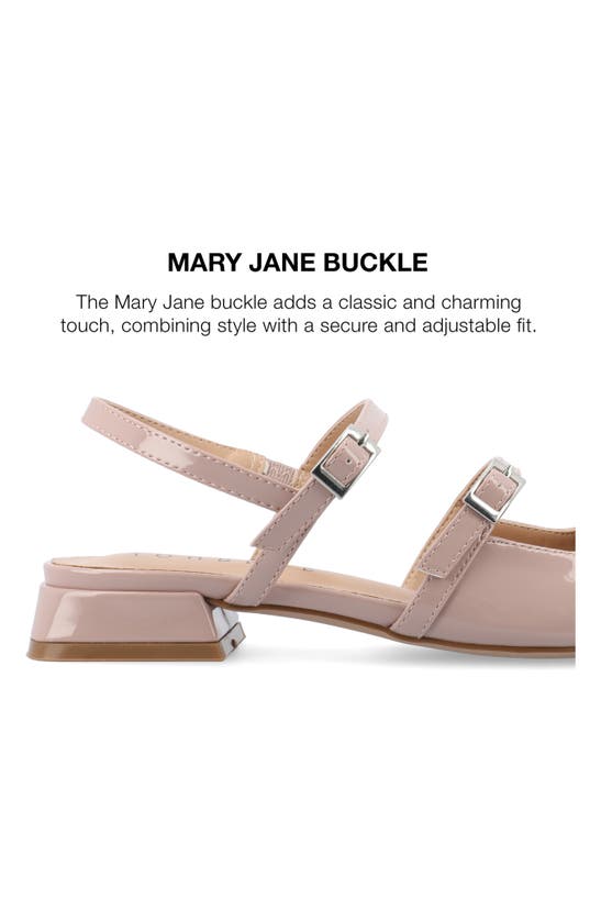 Journee Collection Journee Womens Gretchenn Wide Width Flats In Blush