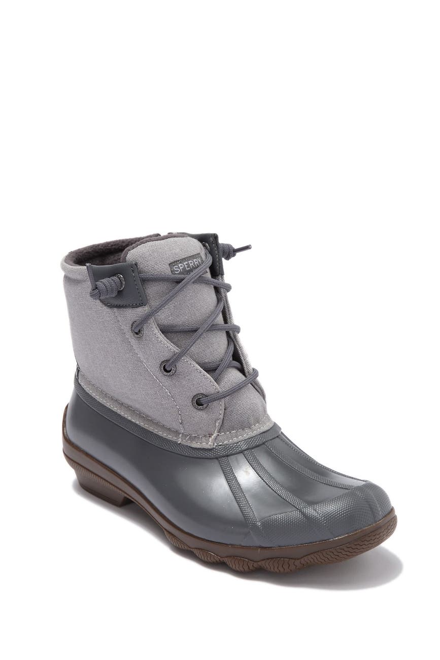 sperry syren metallic canvas duck boot