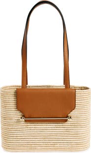 Strathberry Raffia Basket Tote