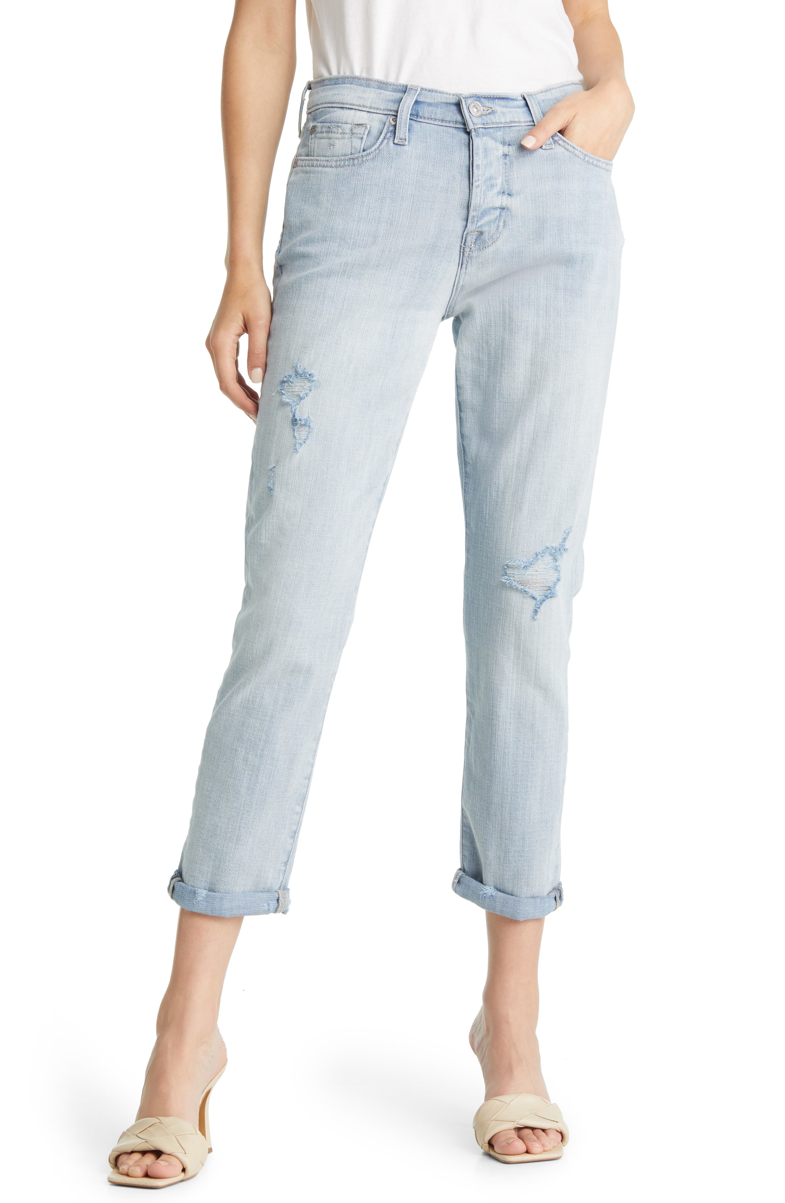 7 For All Mankind Josefina High Waist 