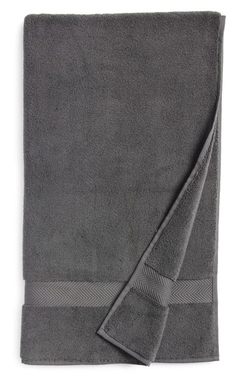 Nordstrom Organic Hydrocotton Bath Towel In Grey Onyx