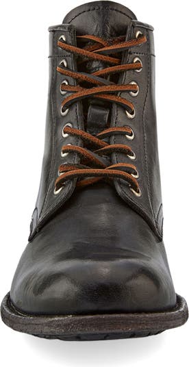 Frye tyler lace up womens outlet cognac