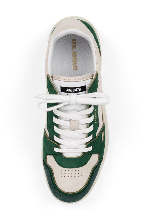 Axel Arigato Dice Lo Sneaker Contrast Panels In White/green