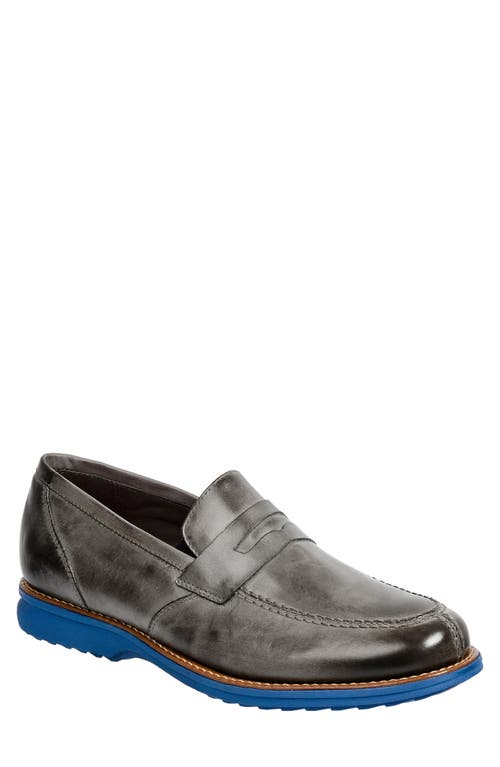 Moc Toe Penny Loafer in Grey