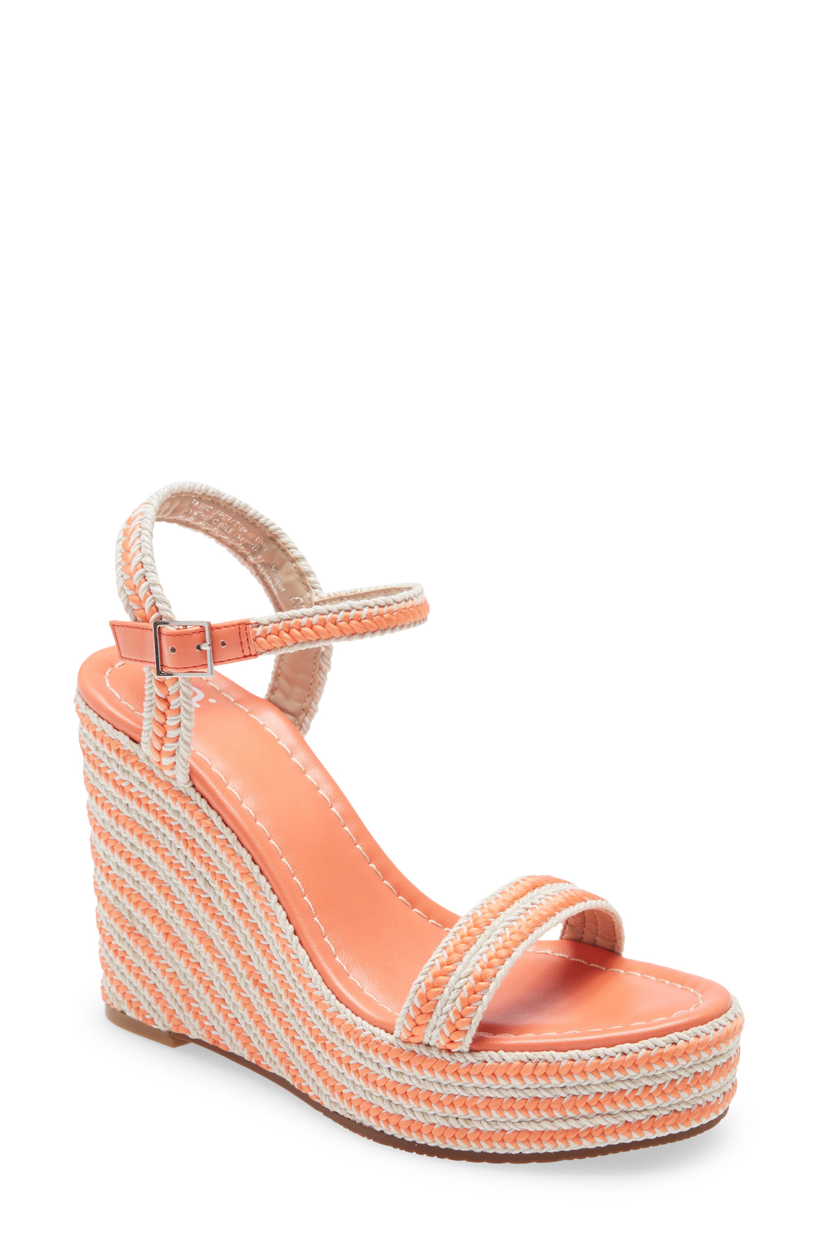 coral sandals