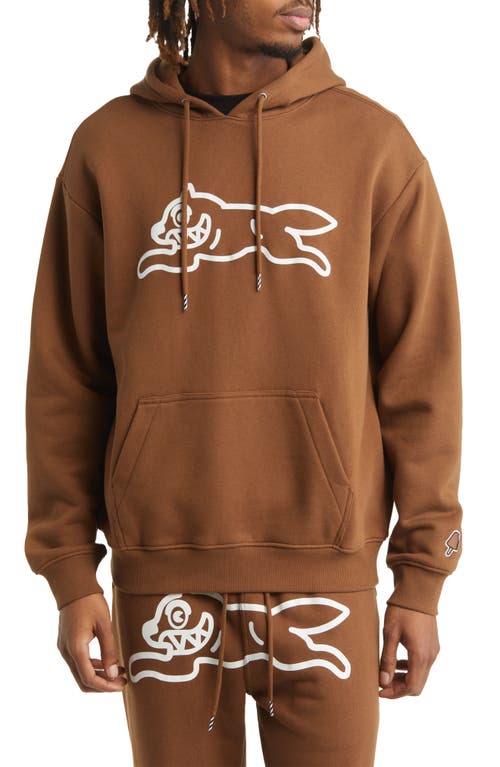 ICE CREAM Dirty Dog Graphic Hoodie in Bison