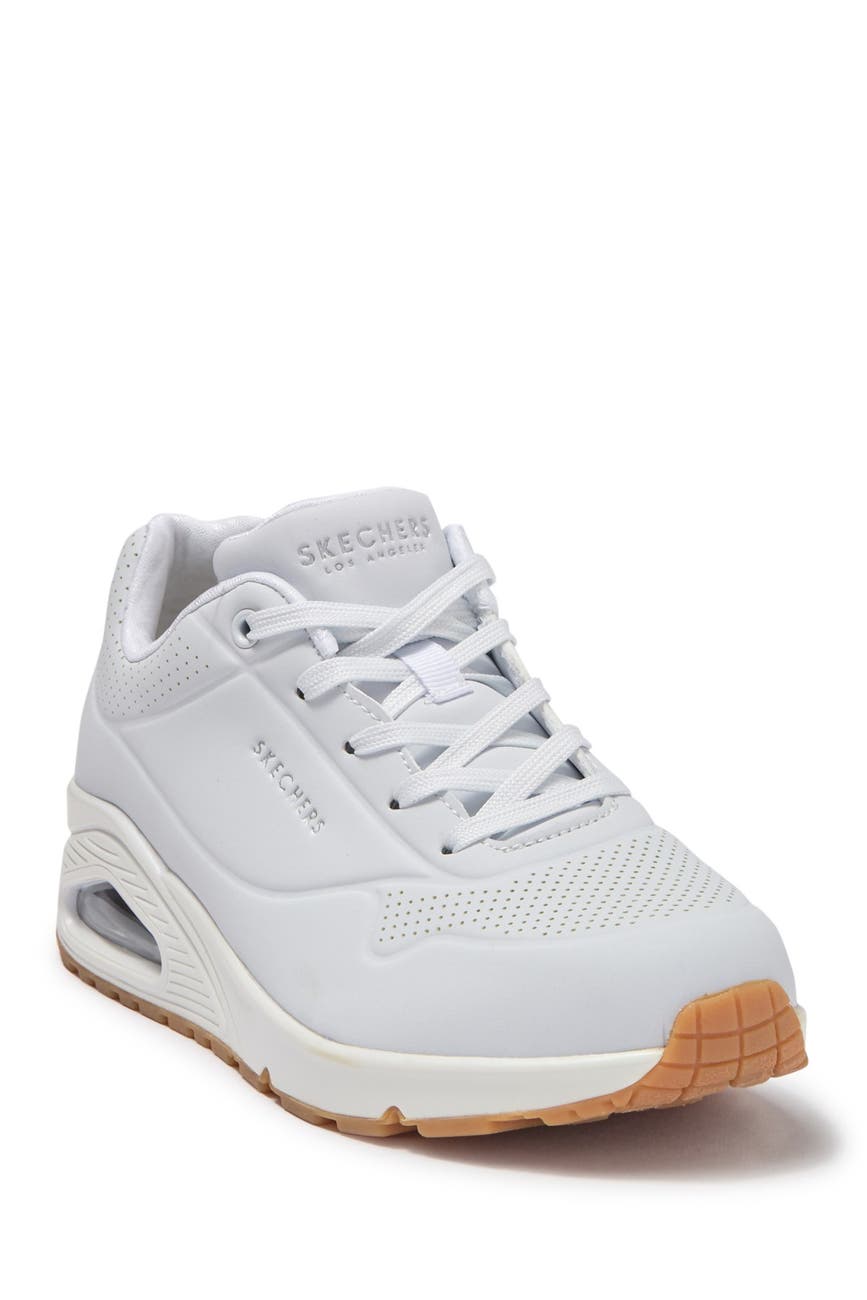 skechers uno stand on air white