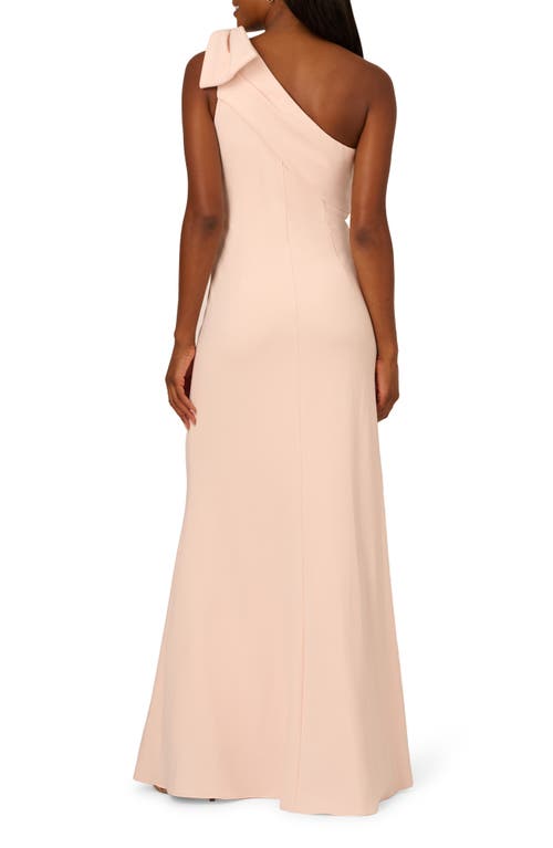 ADRIANNA PAPELL ADRIANNA PAPELL ONE-SHOULDER GOWN