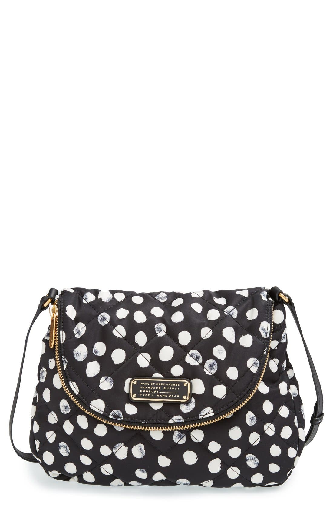 MARC BY MARC JACOBS 'Crosby Quilted Natasha' Nylon Crossbody Bag