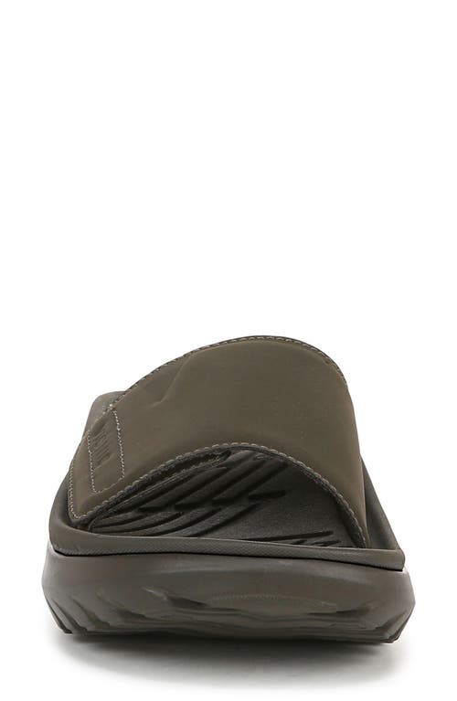 Shop Vionic Rejuvenate Slide Sandal In Dark Khaki