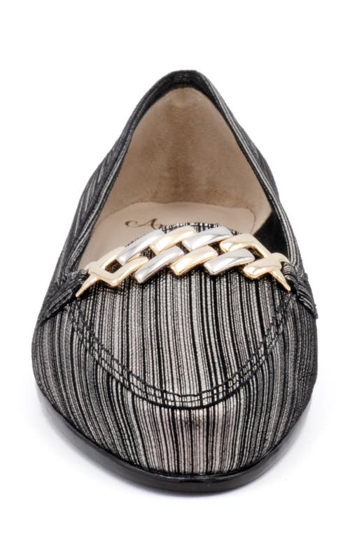 Amalfi By Rangoni Oste Loafer In Pewter Jeans