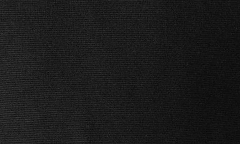 Shop & Other Stories Patch Pocket Milano Sweater Miniskirt In Black Dark