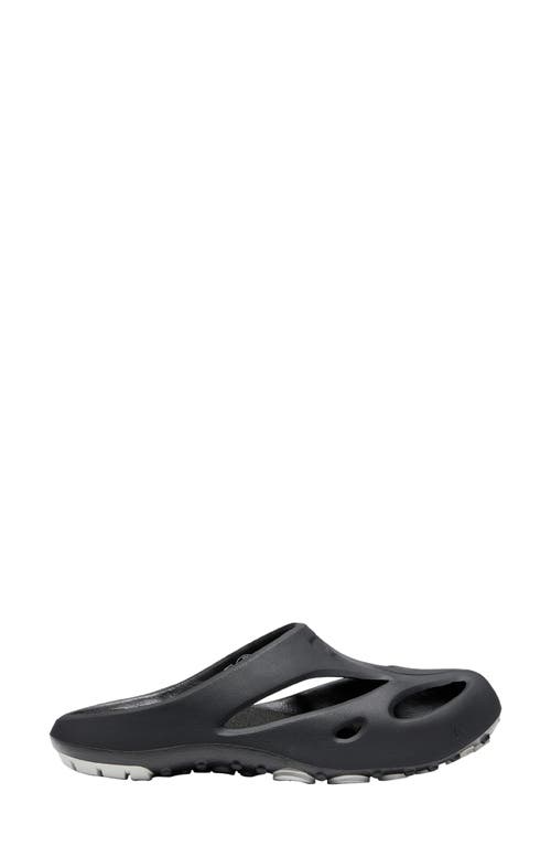 Keen Shanti Slide Sandal In Black/dawn Blue