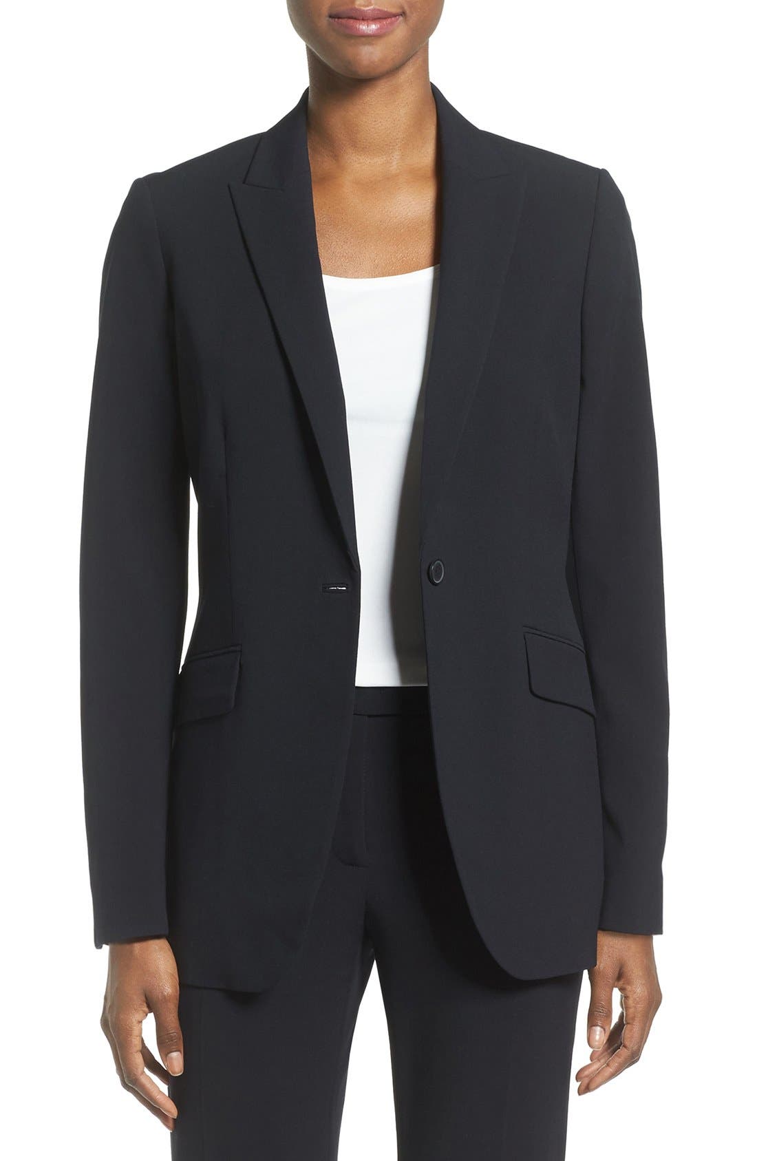 anne klein long jacket