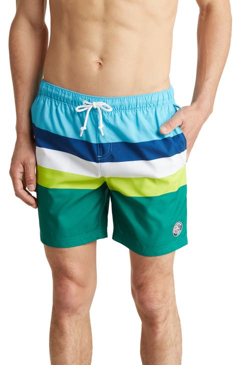 Stripe Board Shorts