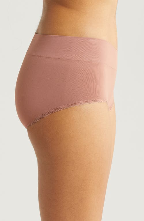 Wacoal Feeling Flexible Briefs In Burlwood