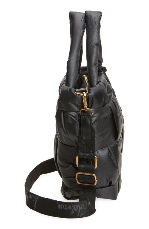 SAM EDELMAN SAM EDELMAN ELCIE WOVEN LARGE TOTE BAG 