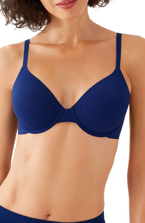 Wacoal Comfort First Underwire T-Shirt Bra in Blue Depths 