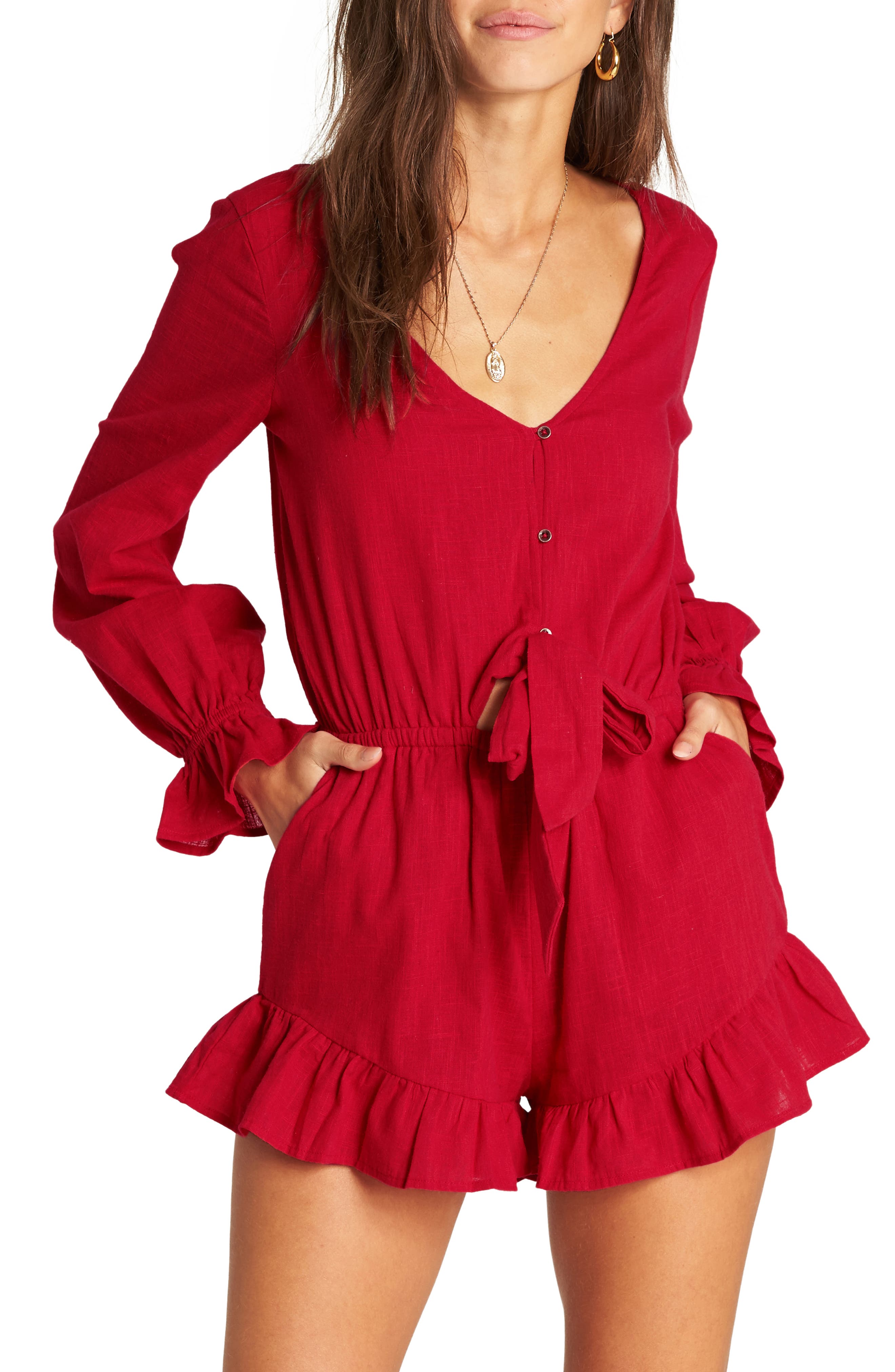 billabong romper nordstrom