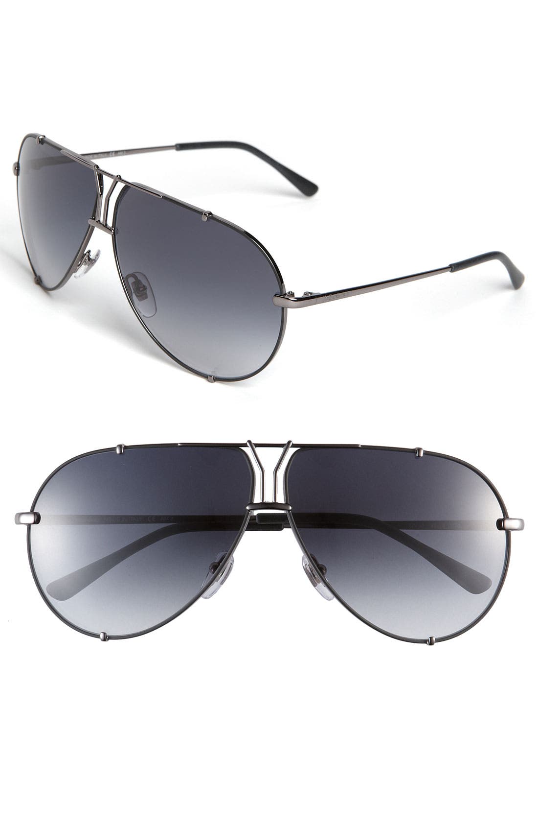 Yves Saint Laurent Metal Aviator Sunglasses Nordstrom