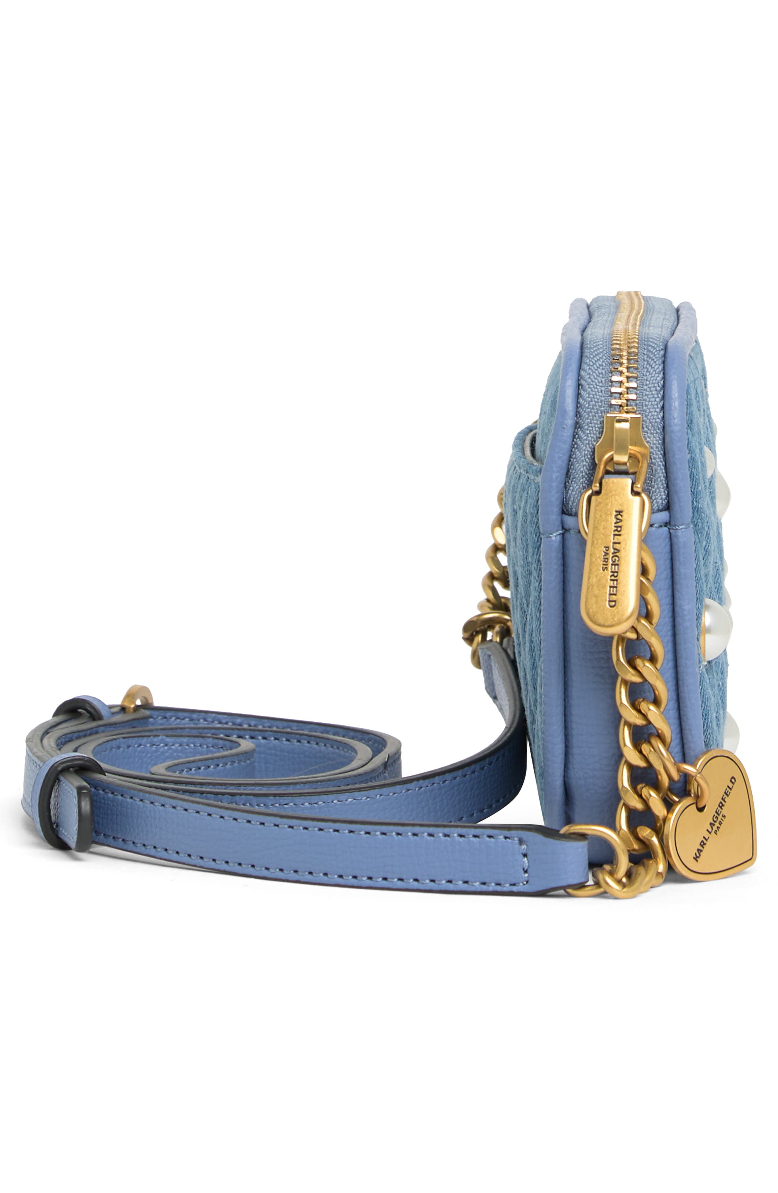 Karl Lagerfeld Paris
 Karolina Checked-Pattern Crossbody Bag