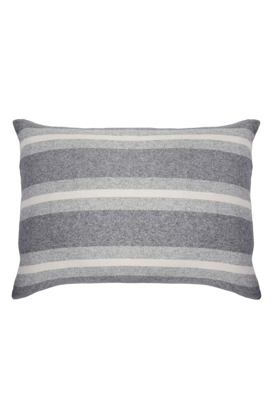 POM POM AT HOME ALPINE STRIPE COTTON ACCENT PILLOW