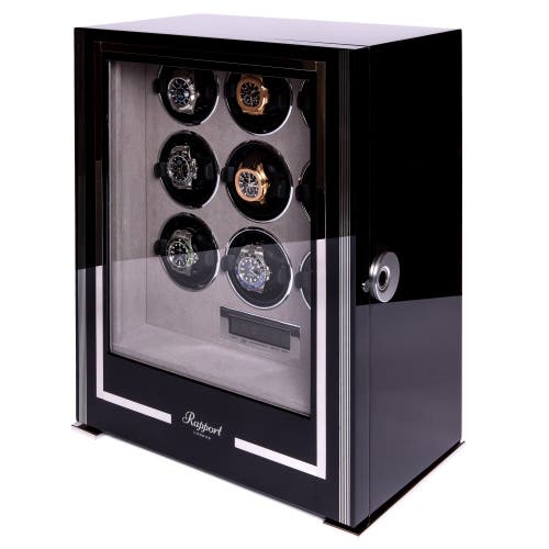 Shop Rapport London Paramount Nine Watch Winder In Ebony