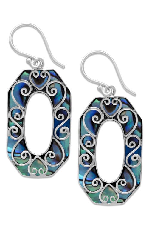 Samuel B. Silver Earrings In Blue/green