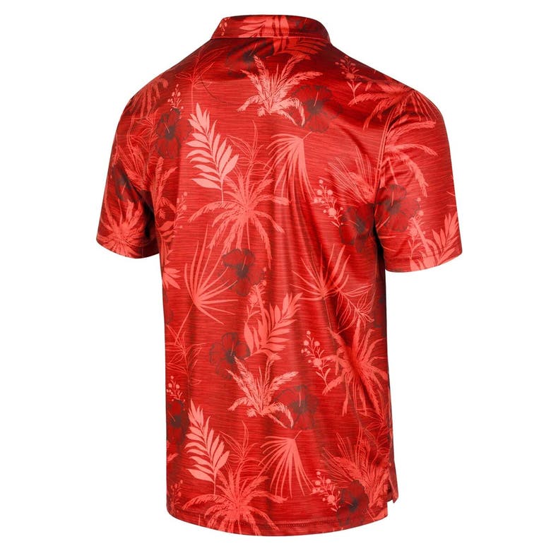 Shop Colosseum Red Nc State Wolfpack Palms Team Polo