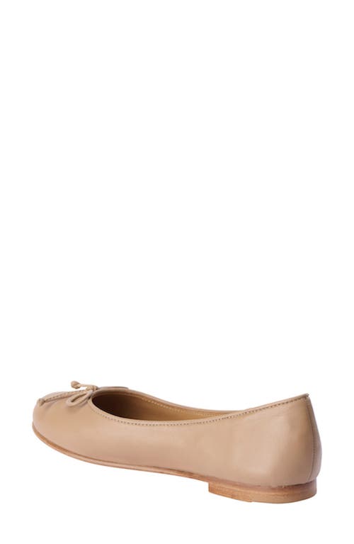 Nisolo Bea To Go Ballet Flat In Almond
