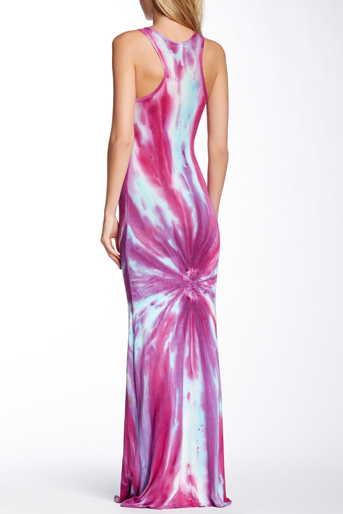 go couture tie dye maxi dress