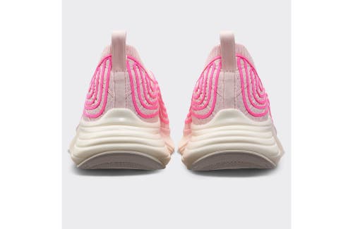 Shop Apl Athletic Propulsion Labs Techloom Zipline Sneakers In Bleached Pink/fusion Pink